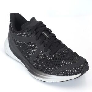 Lululemon Blissfeel 2 Winter Running Shoes Womens 7.5 Black Silver Athletic Gym